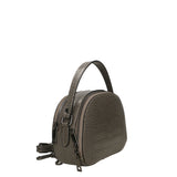 Cyrene Borsa a tracolla da donna Vera pelle 536170-GRIGIO Gave Lux