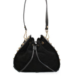 Ravello Borsa a spalla da donna Vera pelle 8977-NERO Gave Lux