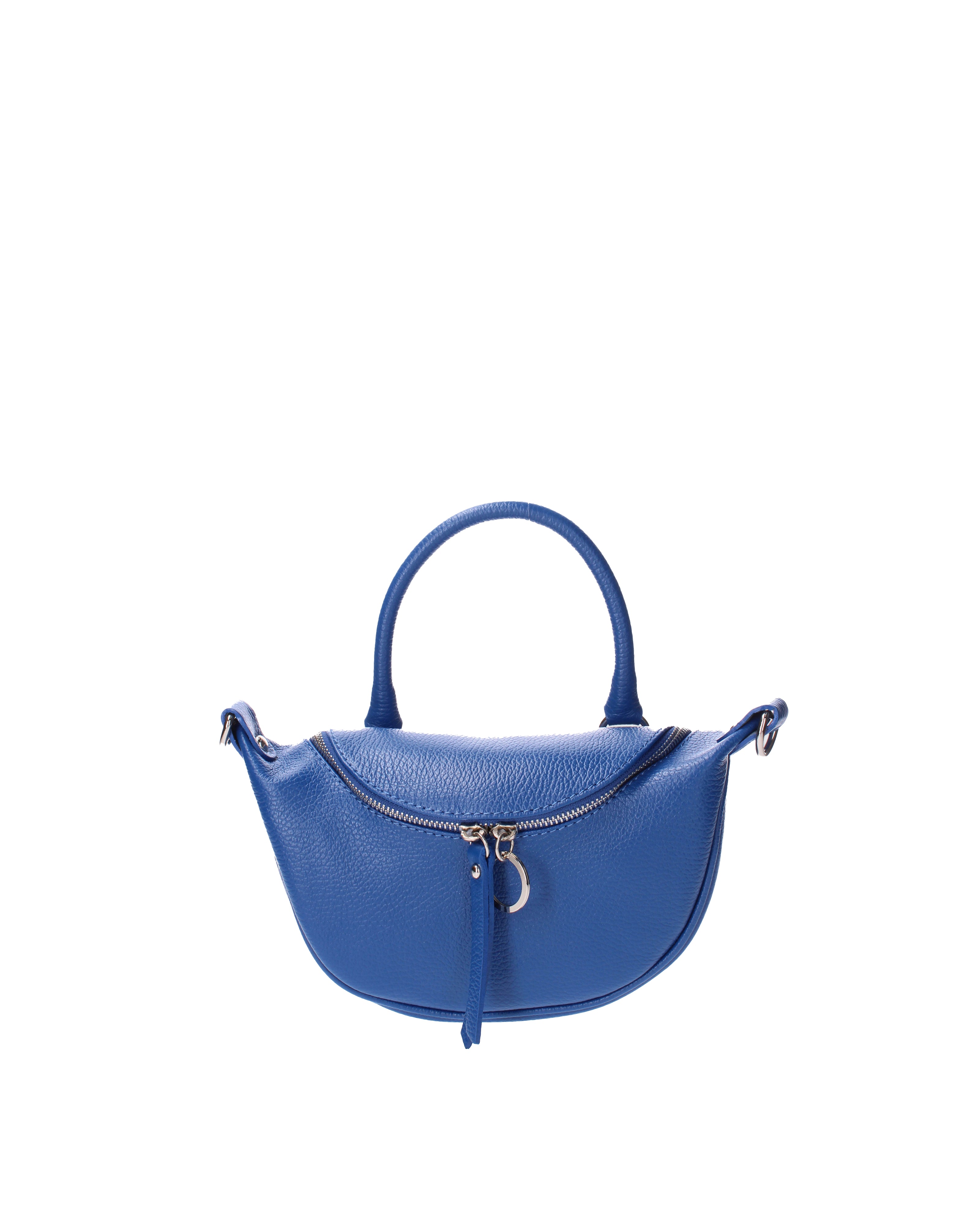 Mae Borsa a mano da donna Vera pelle 07142-D22 BLUETTE Viola Castellani