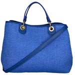 Borsa a mano da donna Paglia & Pelle MYB-05168-SS-530+D22 BLUETTE My Best Bag