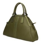 Borsa a mano da Donna Piera in Vera Pelle Made in Italy 24x40x11 cm