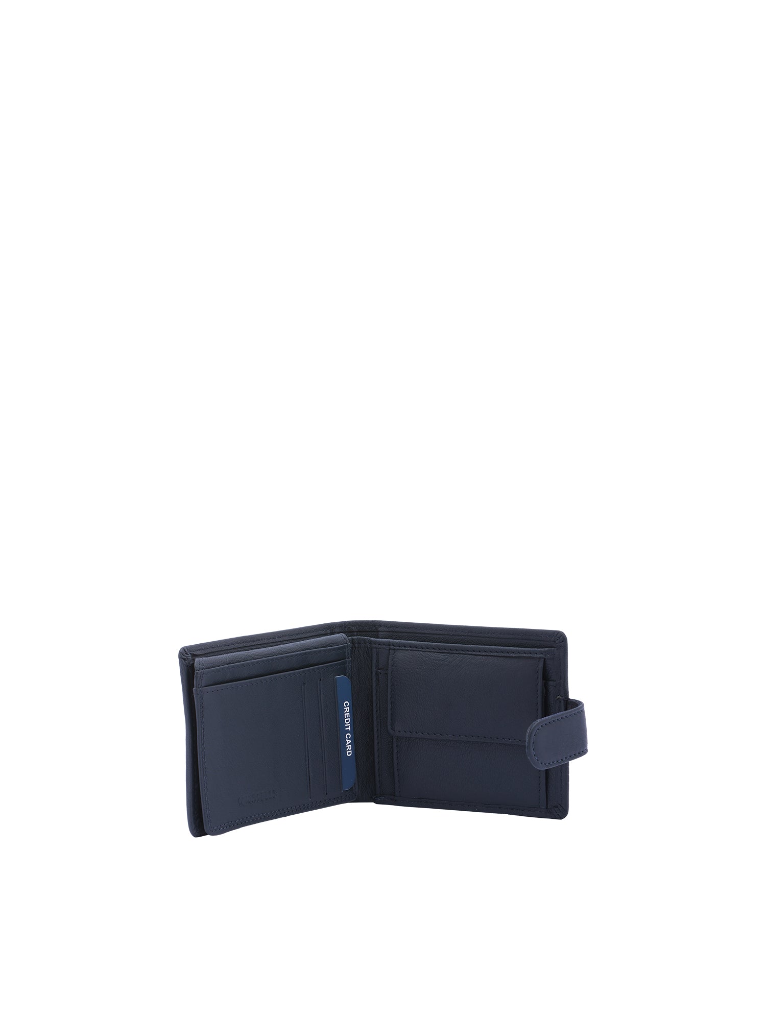 Portafoglio uomo vera pelle Casual EC7642-57-BLU Enrico Coveri