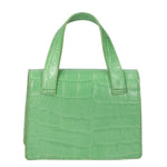 Borsa a mano da donna Pelle goffrata MYB-7036-SS-C47 VERDE My Best Bag