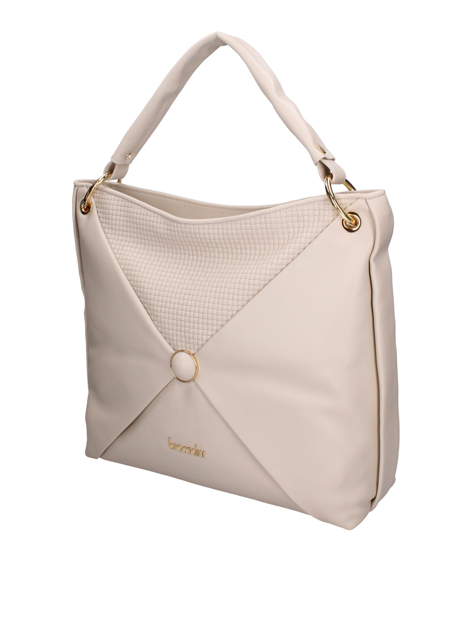 Aeliana Chic Borsa a spalla da donna 100% pelle B17204-BEIGE Braccialini