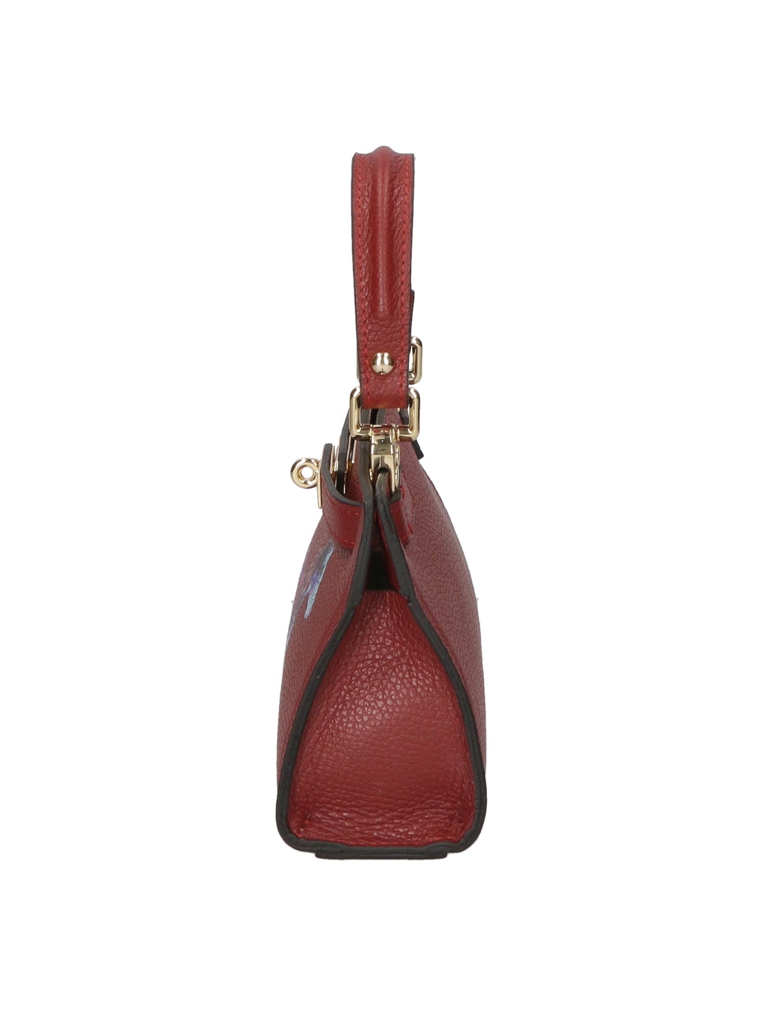 Noel Borsa a mano da donna Vera pelle 04265-D10 ROSSO SCURO DARK RED Gave Lux