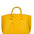 Lumena Borsa a mano da donna Vera pelle 2094-L224 GIALLO Gave Lux