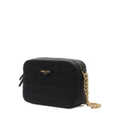 Borsa a tracolla da donna 100% poliuretano FANNIE-NY-BLACK-GOLD Marc Ellis
