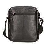 Borsa a tracolla unisex vera pelle Made in Italy SN5862847-BLACK Santini Firenze
