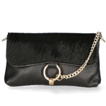 Safira Borsa a mano da donna Vera pelle 04760-NERO NERO Gave Lux
