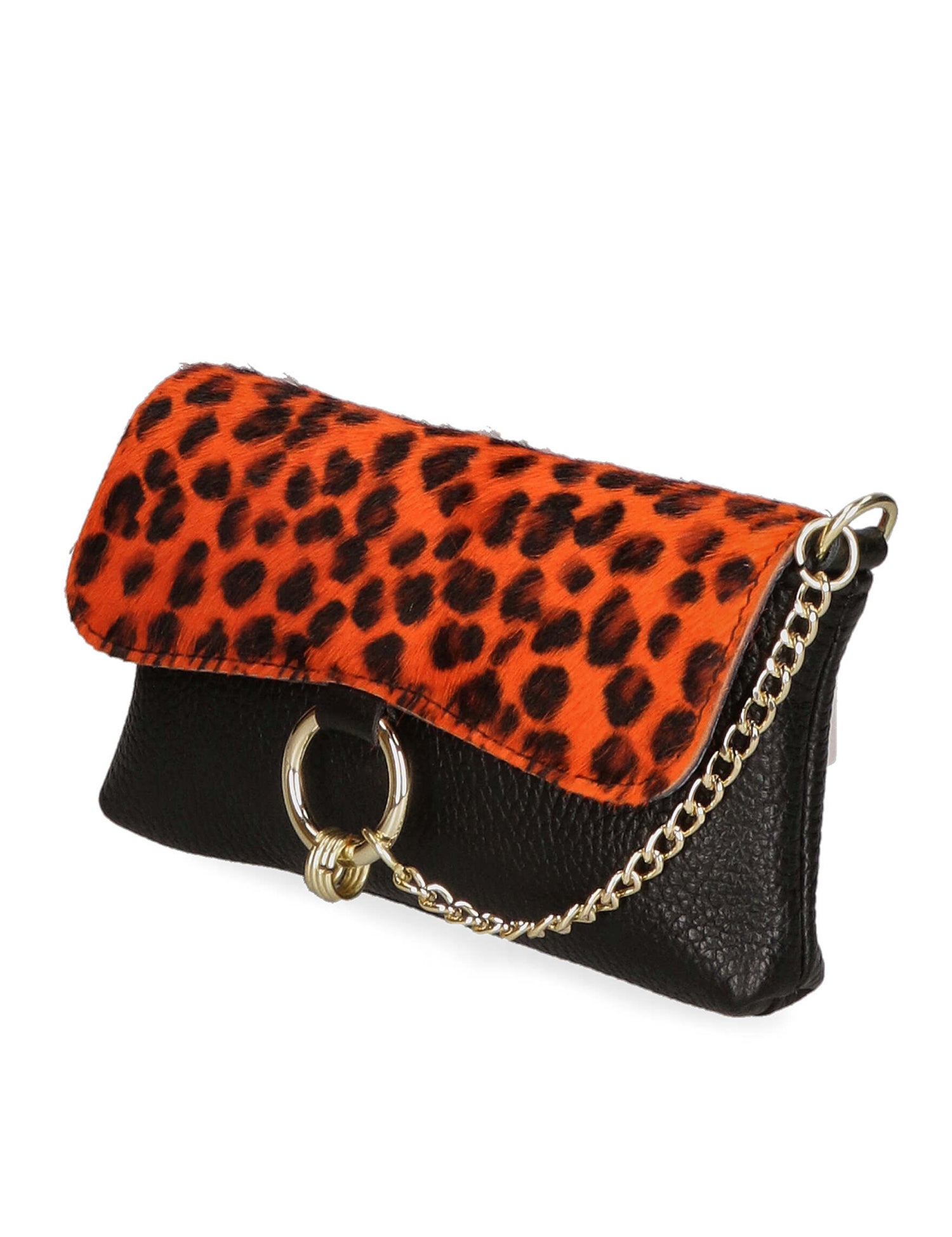 Pochette da Donna Alda in Vera Pelle Made in Italy 10x18x5 cm Chiara Ferretti