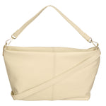 Ginevra Borsa a spalla da donna Vera pelle 05936-S37 LATTE Gave Lux