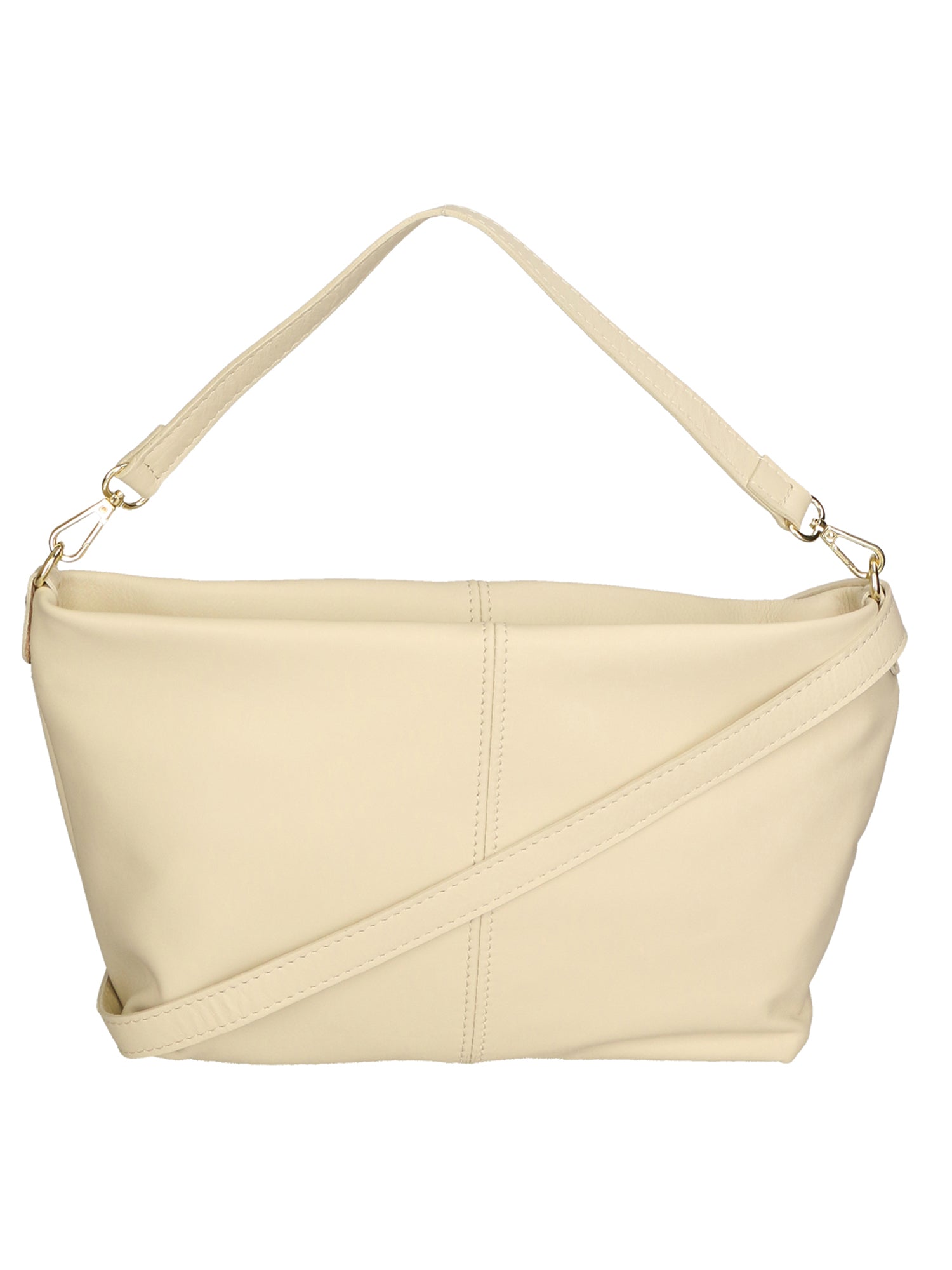 Ginevra Borsa a spalla da donna Vera pelle 05936-S37 LATTE Gave Lux