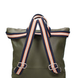 Borsa a mano convertibile in zaino da donna In Vera pelle Made in Italy 43x38x12 cm