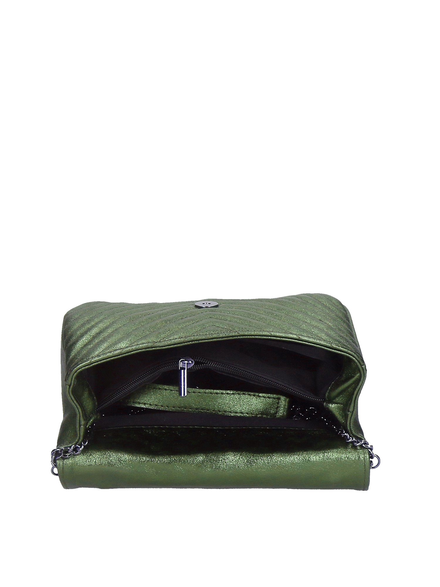 Volterra Borsa a tracolla da donna Vera Pelle 1626-VERDE Gave Lux