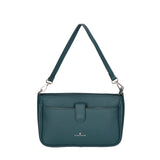 Celeste Plus Borsa a tracolla da donna Vera Pelle 04156-D33 PETROLIO Chiara Ferretti