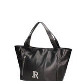 Borsa a mano da donna 100% vera pelle JR-W-1098-TY-BLACK + SILVER John Richmond