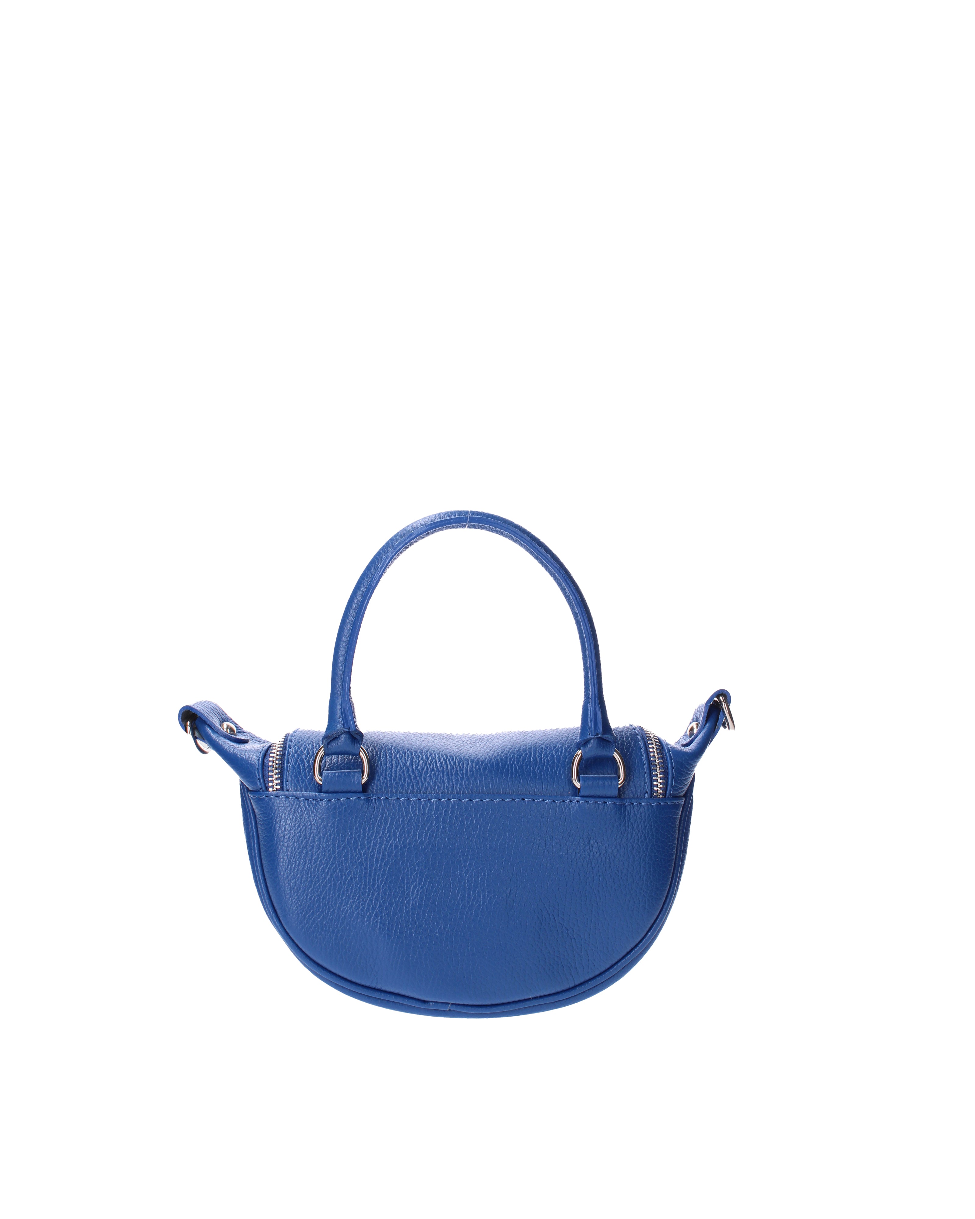 Mae Borsa a mano da donna Vera pelle 07142-D22 BLUETTE Viola Castellani
