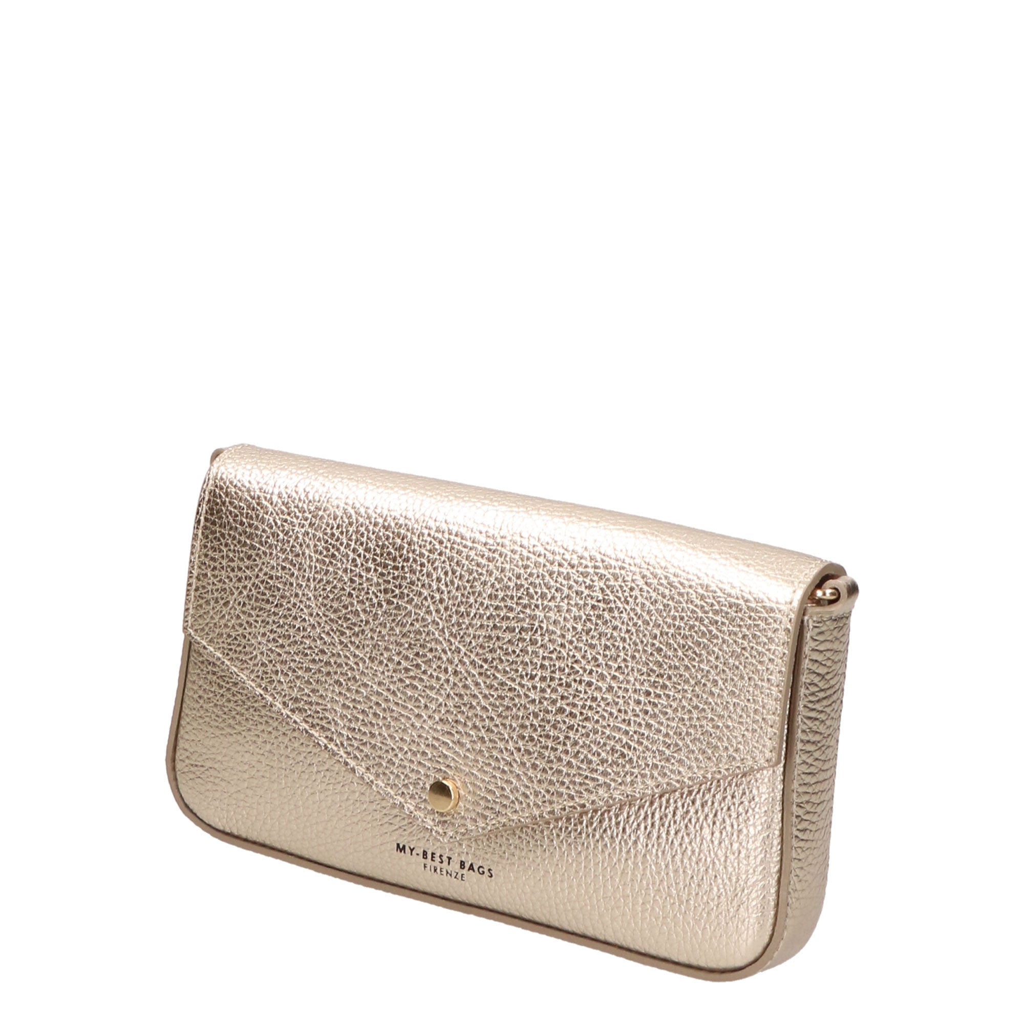 Borsa a mano da donna Vera pelle MYB-7021-SSDOL-DL5 PLATINO My Best Bag