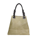 Araminta Borsa Shopper da donna Vera Pelle 80047-025 VERDE MILITARE Gave Lux