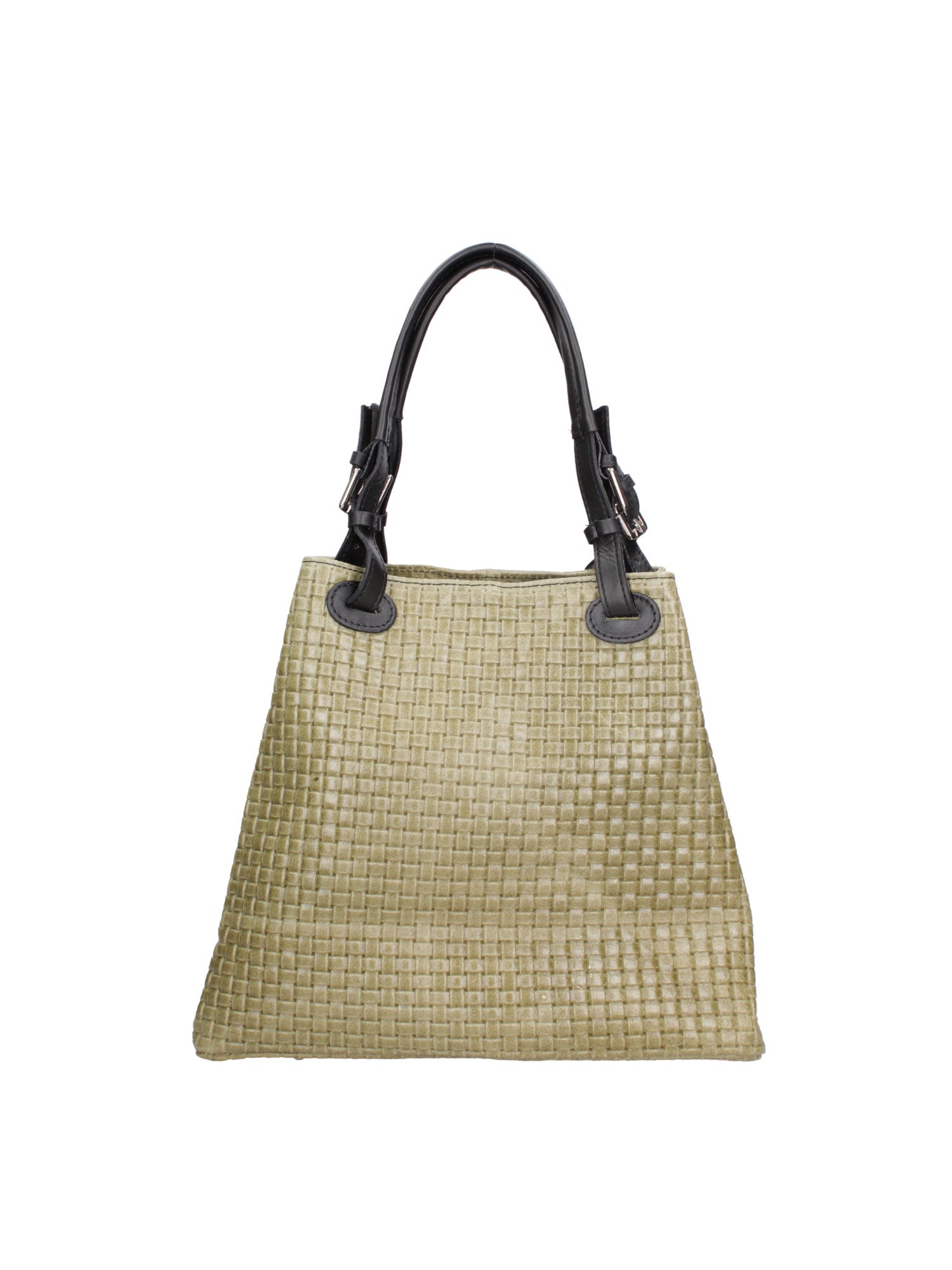 Araminta Borsa Shopper da donna Vera Pelle 80047-025 VERDE MILITARE Gave Lux