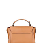 Borsa a mano da donna 100% pelle ruga JR-W-1128RU-CUOIO-GOLD John Richmond