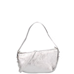 Borsa a spalla da donna Vera pelle e metallo 07228-L001 ARGENTO Roberta Rossi