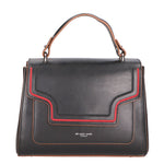 Borsa a mano da donna Vera pelle italiana MYB-6002-FW-C99 NERO My Best Bag