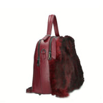 Aponia Borsa a mano da donna Vera pelle 8473-BORDO Gave Lux