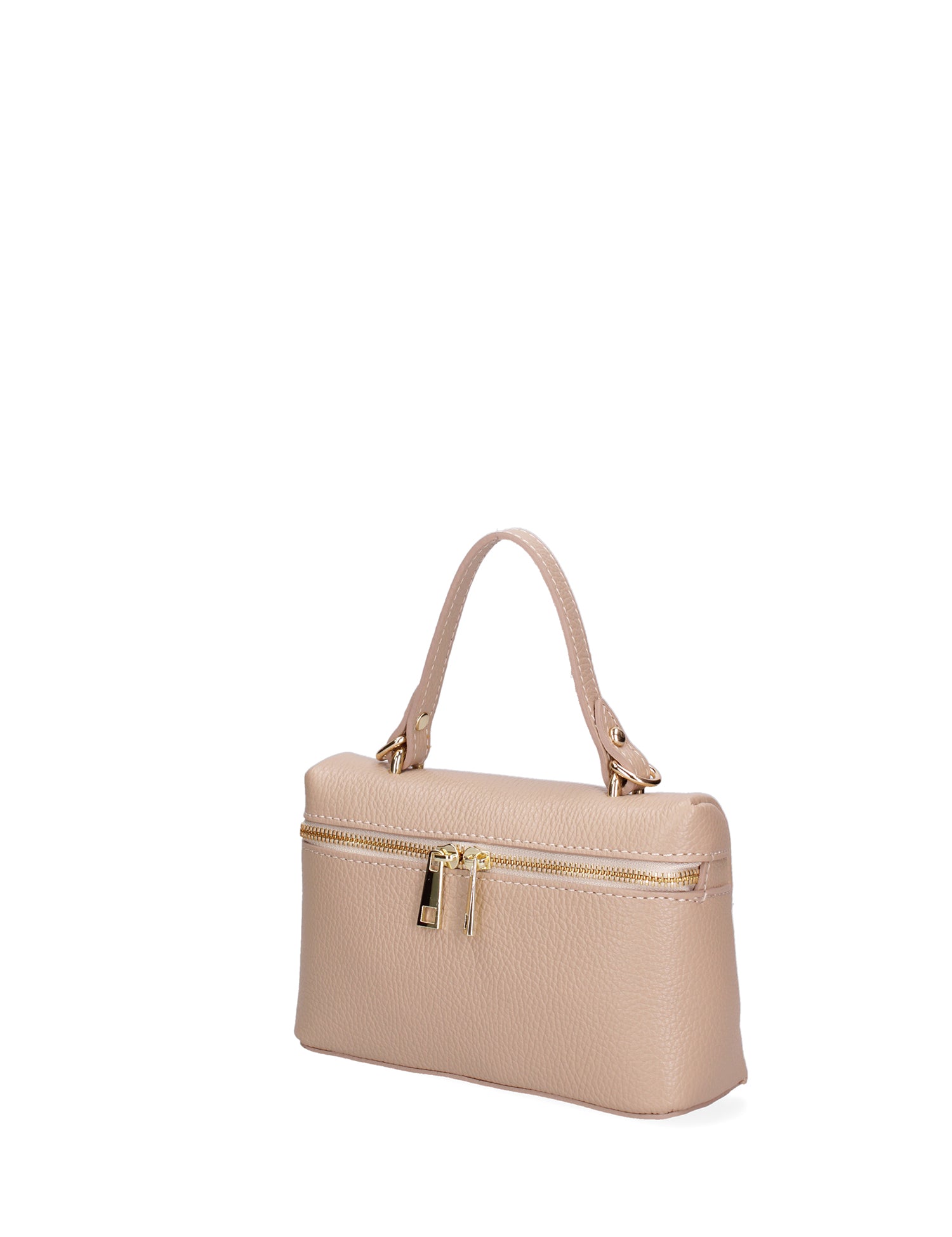 Borsa a mano da donna Vera pelle 07160-D05 CAPPUCCINO Roberta Rossi