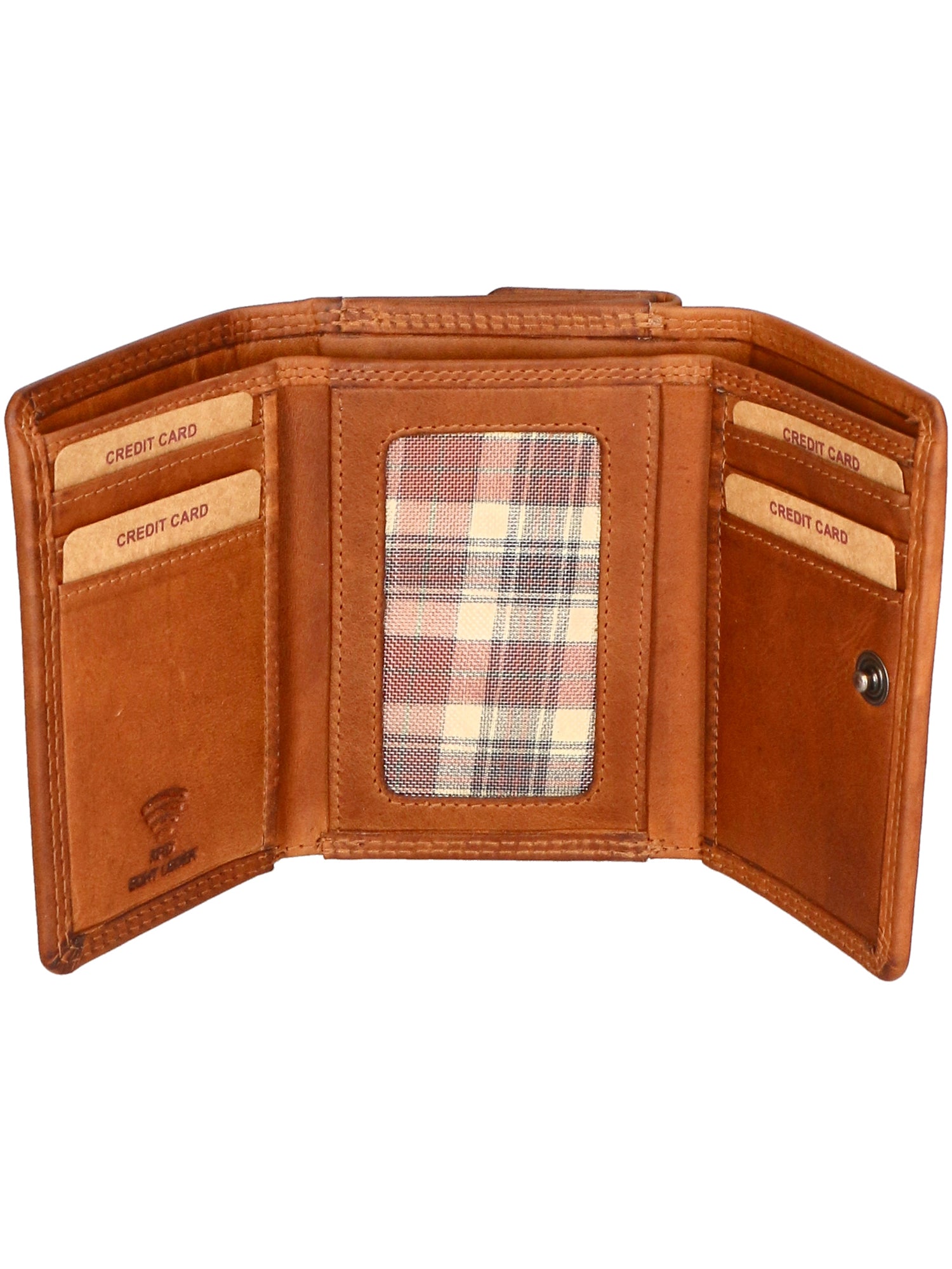 Portafoglio da uomo in vera pelle RFID HILB-5035-CUOIO Hill Burry