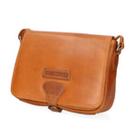Borsa a tracolla da uomo 100% vera pelle HILB-4003-CUOIO Hill Burry