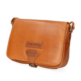 Borsa a tracolla da uomo 100% vera pelle HILB-4003-CUOIO Hill Burry