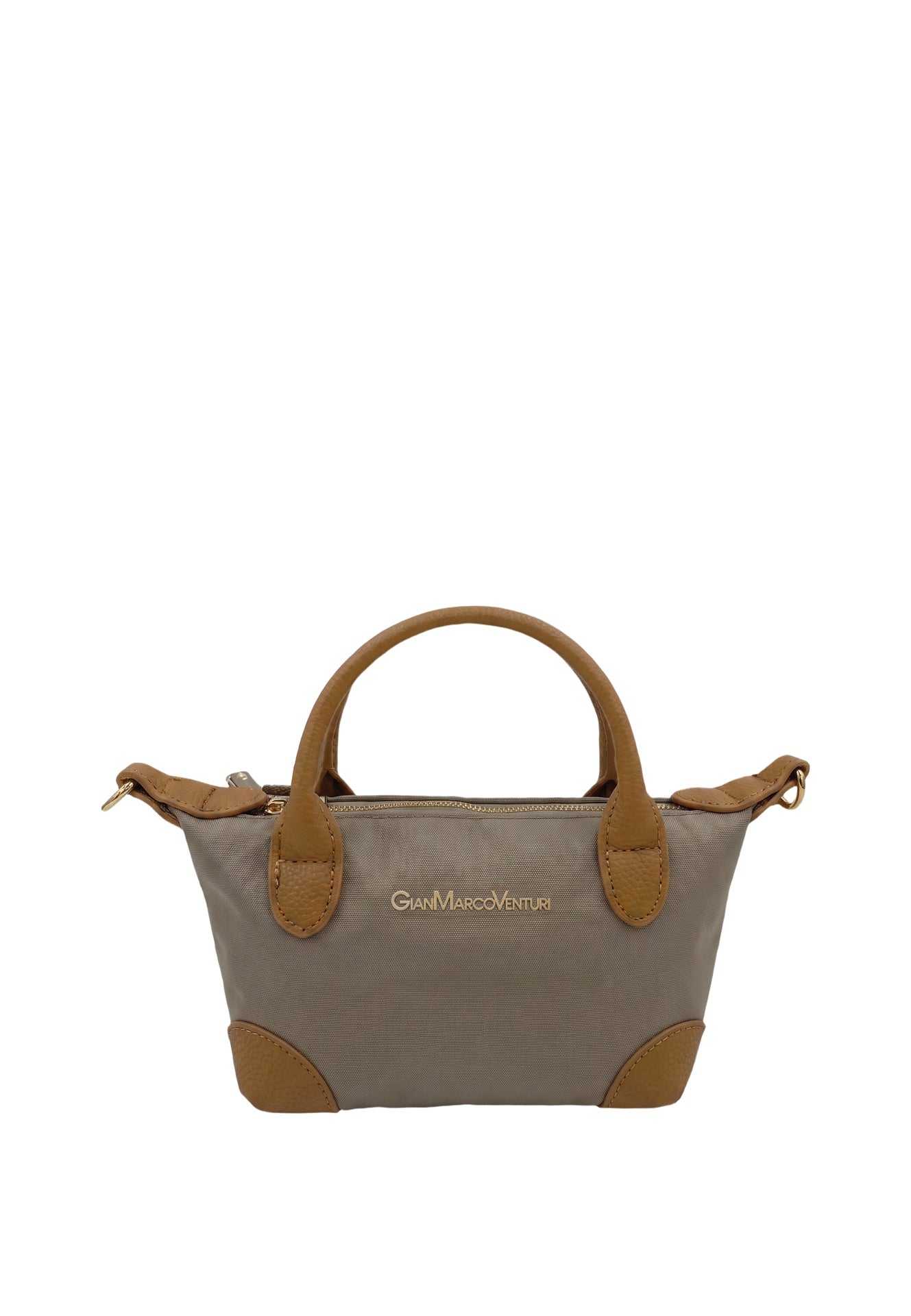 Borsa a Tracolla in Pvc Verde Militare