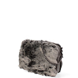 Ambre Borsa a spalla donna Vera pelle 8489-GRIGIO Gave Lux