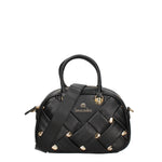 Edera Elite Borsa a mano da donna 100% poliuretano B17154-NERO Braccialini