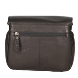 Borsa a tracolla da uomo 100% vera pelle HILB-3201-NERO Hill Burry