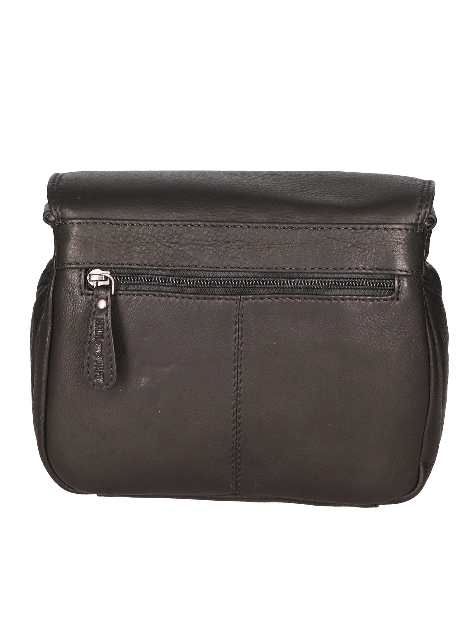 Borsa a tracolla da uomo 100% vera pelle HILB-3201-NERO Hill Burry