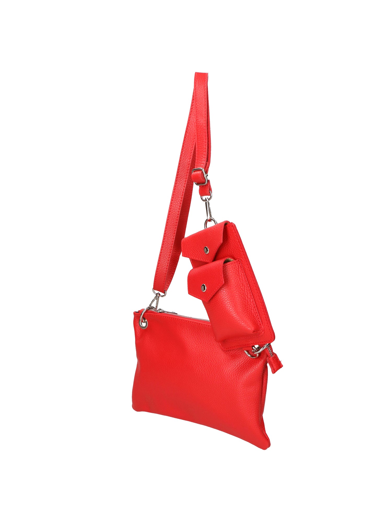 Ifigenia Borsa a tracolla da donna Vera pelle 05932-D58 ROSSO FERRARI Gave Lux