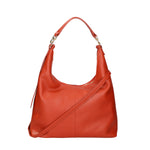 Ursula Borsa a spalla da donna Vera pelle 06673-D61 MATTONE(HP) Gave Lux