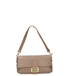 Wally Borsa a spalla da donna Vera pelle 06869-D40 TAUPE Gave Lux