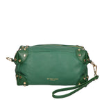 Borsa a tracolla da donna Vera pelle MYB-6011-FW-VERDE+P622 VERDE My Best Bag