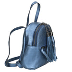Morgana 188132-BLU JEANS Zaino da donna in vera pelle Gave Lux