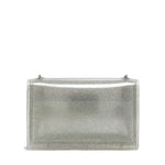 Borsa a mano da donna 100% Pvc FLAT SUPERMEE M-BLACK + LIGHT GOLD Marc Ellis