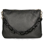 Borsa a tracolla da donna Vera pelle MYB-8019-FW-D28 NERO My Best Bag