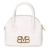 Borsa a mano da donna 100% vera pelle MYB-8038-FW-L101 BIANCO My Best Bag
