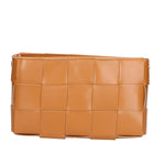 Borsa a tracolla da donna 100% vera pelle MYB-7057-SS-CUOIO+BEIGE My Best Bag
