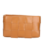 Borsa a tracolla da donna 100% vera pelle MYB-7057-SS-CUOIO+BEIGE My Best Bag