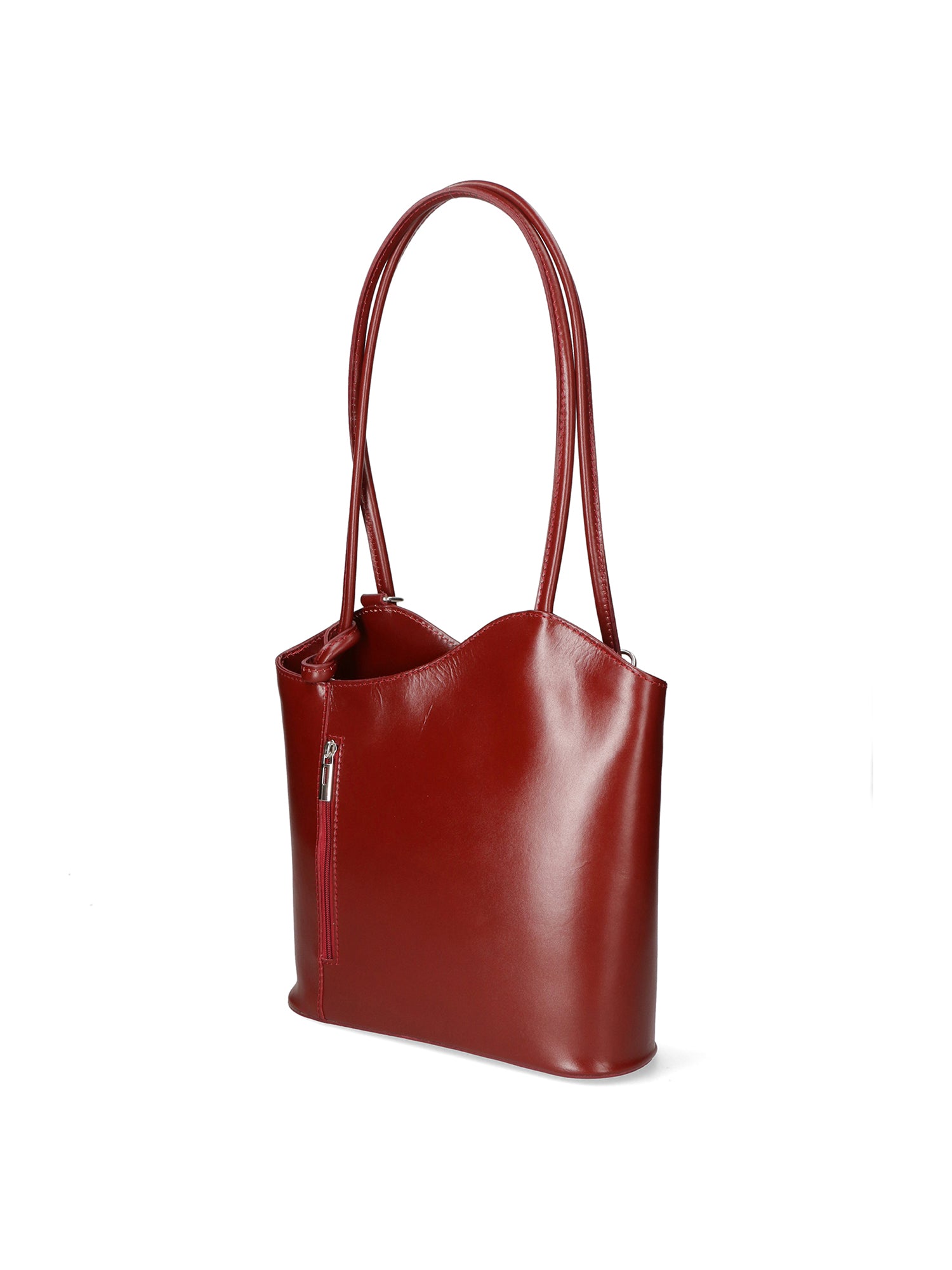 Fabiola Borsa a spalla da donna 100% pelle 9039-ROSSO RED Gave Lux