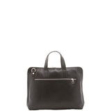 Borsa a mano unisex in vera pelle 100% cotone 4453-NERO Alessia Firenze
