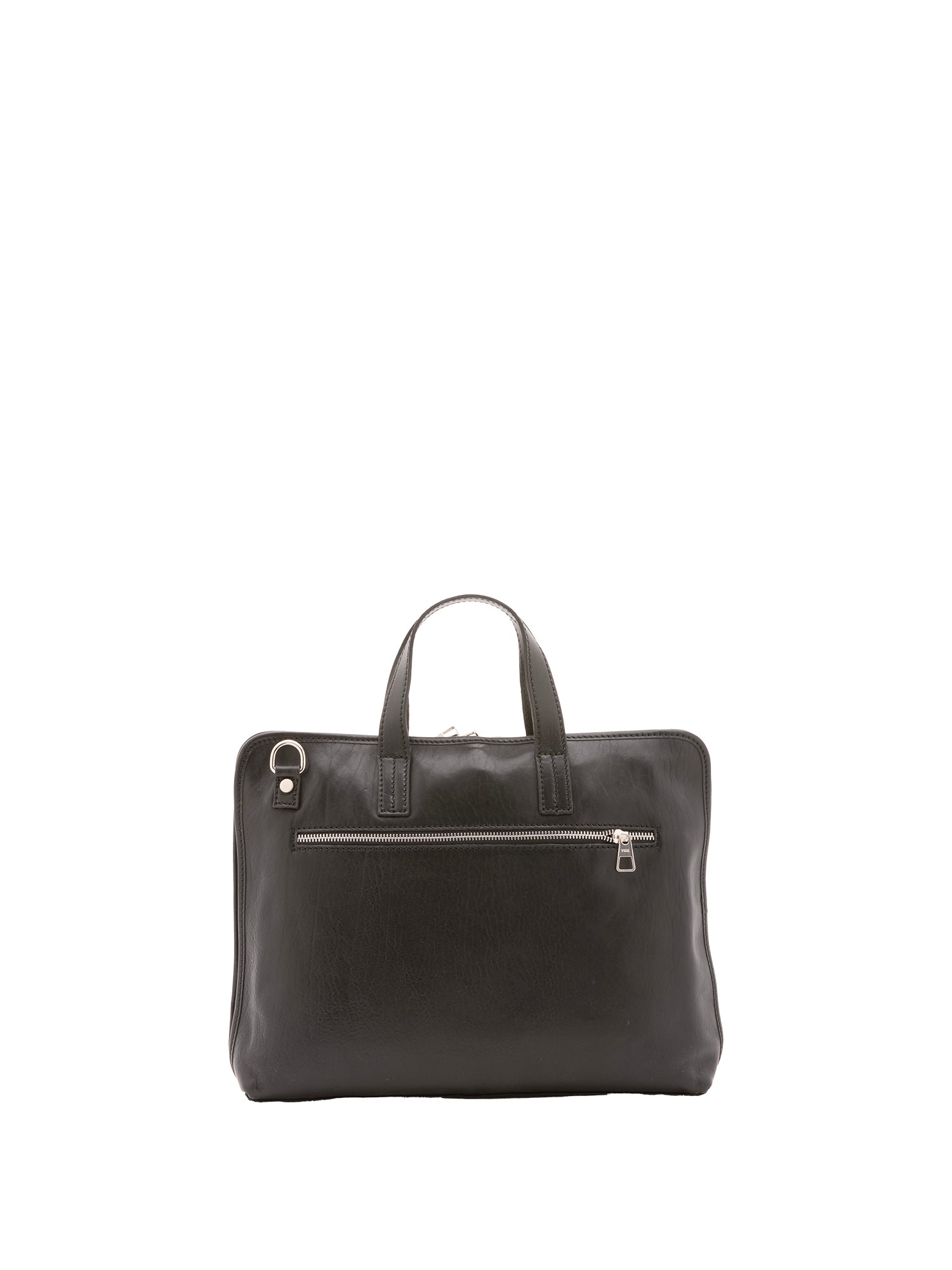 Borsa a mano unisex in vera pelle 100% cotone 4453-NERO Alessia Firenze